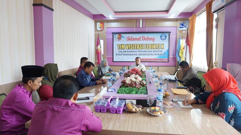 LLDIKTI Wilayah X Lakukan Visitasi dalam Rangka Perubahan Bentuk Perguruan Tinggi STKIP Rokania Menjadi Universitas Rokania