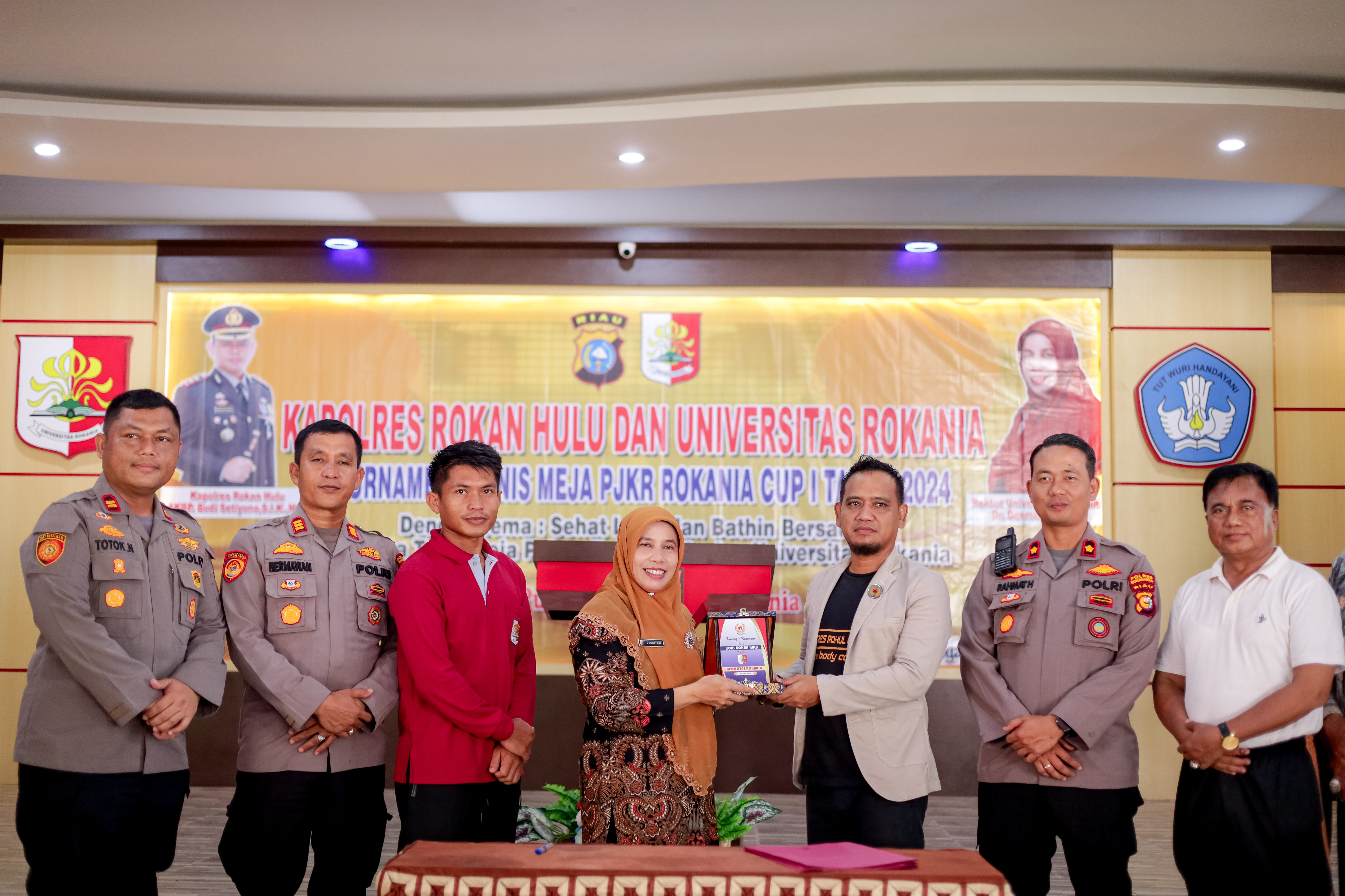 MoU dan MoA PJKR Universitas Rokania dengan KONI Kab. Rokan Hulu