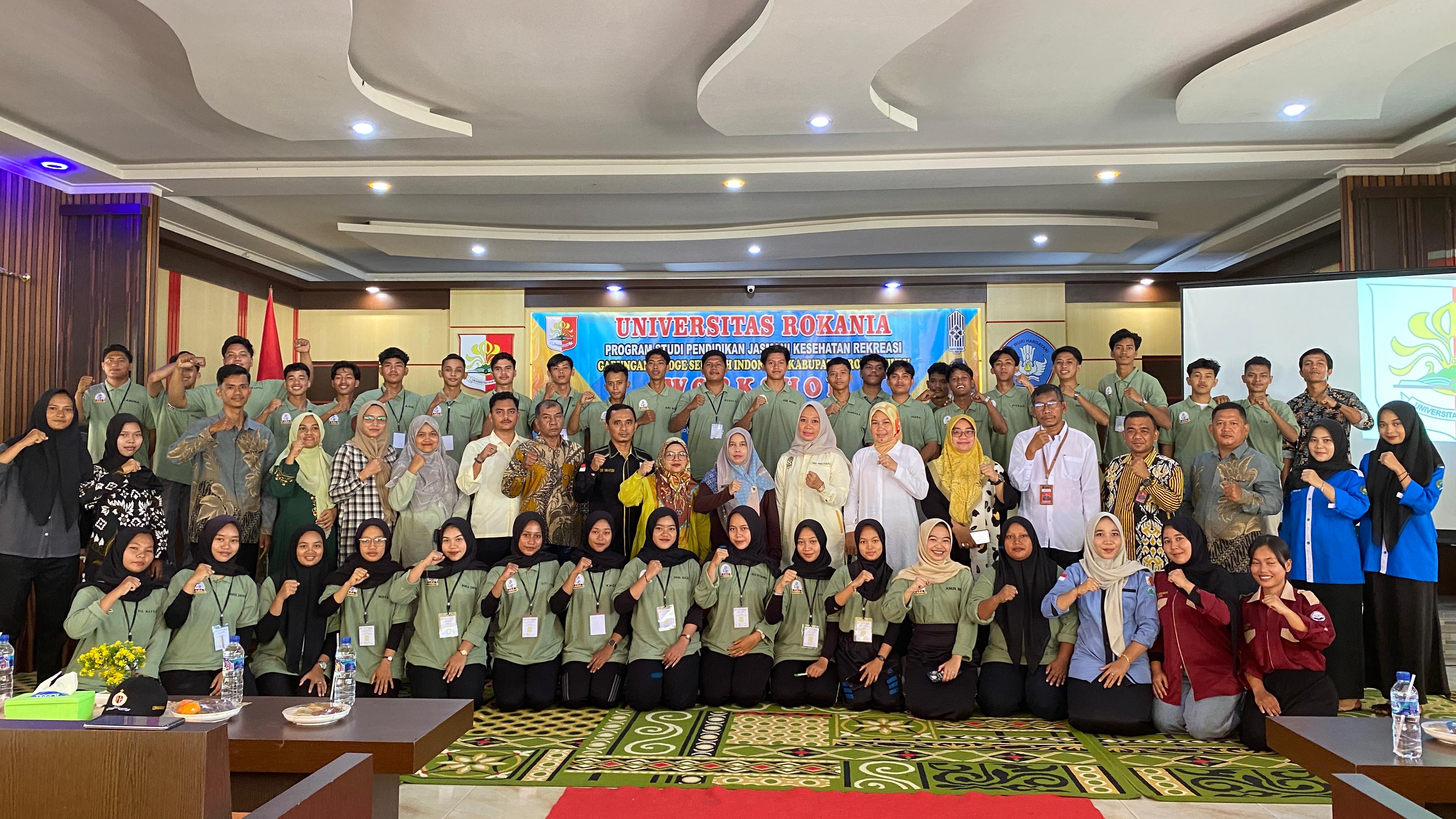 GABSI Kabupaten Rokan Hulu dan Prodi PJKR Universitas Rokania Gelar Workshop: Membangun Insan Bangsa yang Kreatif dan Inovatif