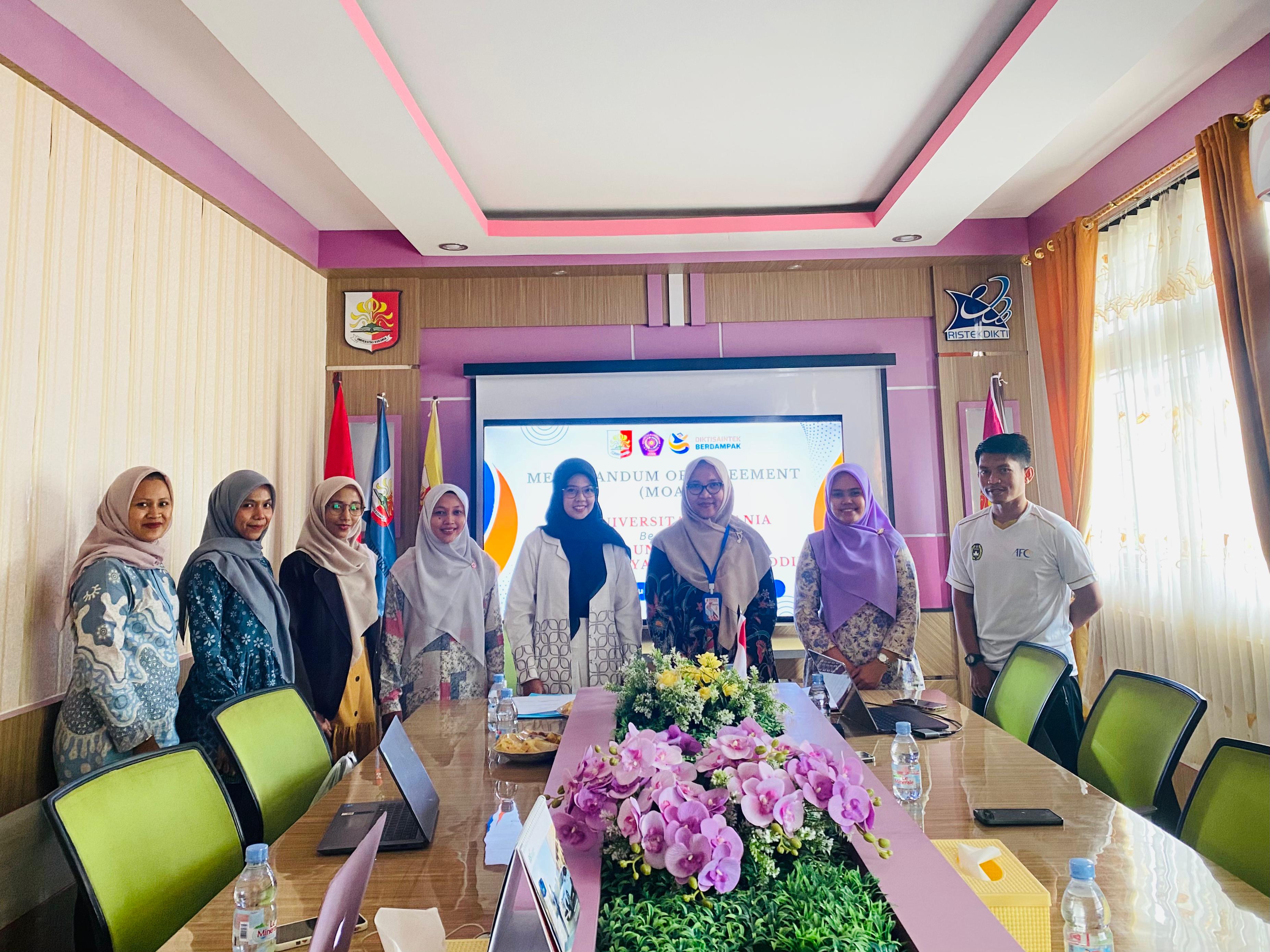 Perkuat Implementasi Tri Dharma, FIP Universitas Rokania Jalin Kerja Sama dengan FKIP Universitas Muhammadiyah A.R. Fachruddin