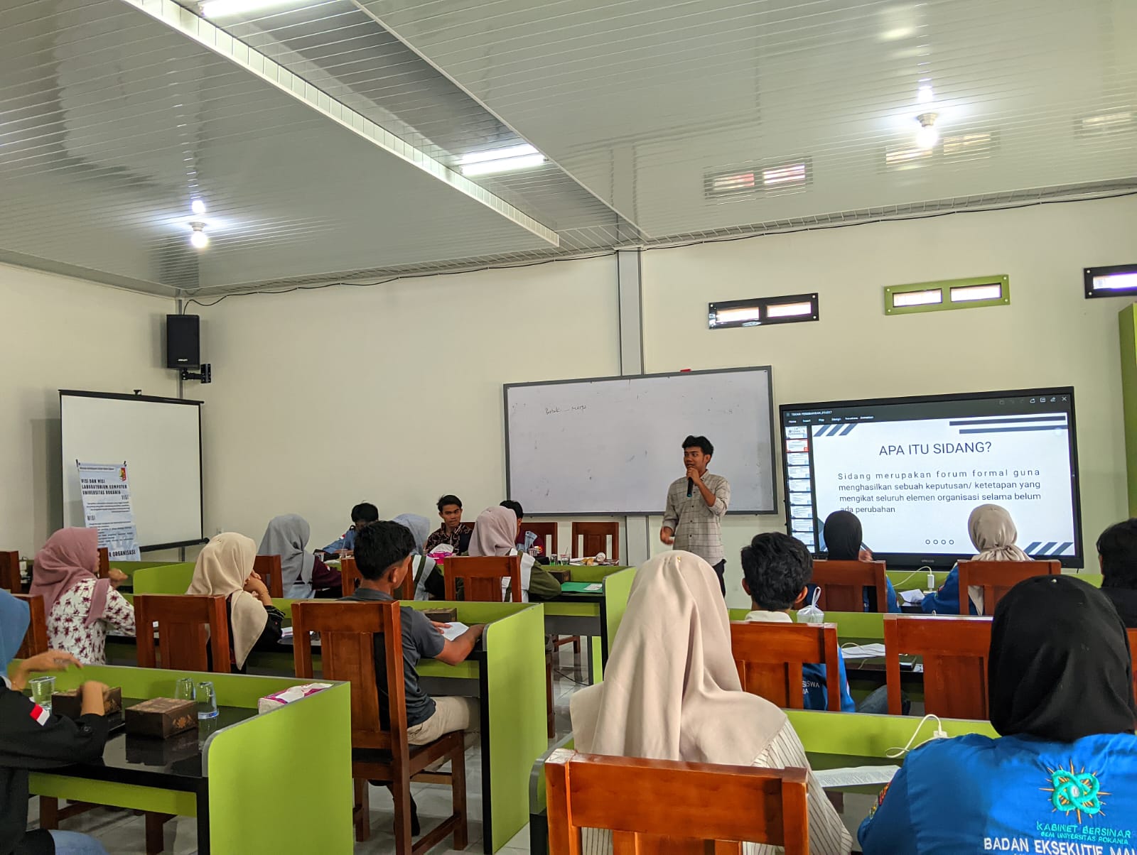 Majelis Aspirasi Mahasiswa (MAM) FILKOM Universitas Rokania Gelar Simulasi Teknik Persidangan, Diikuti Ormawa Se-Universitas