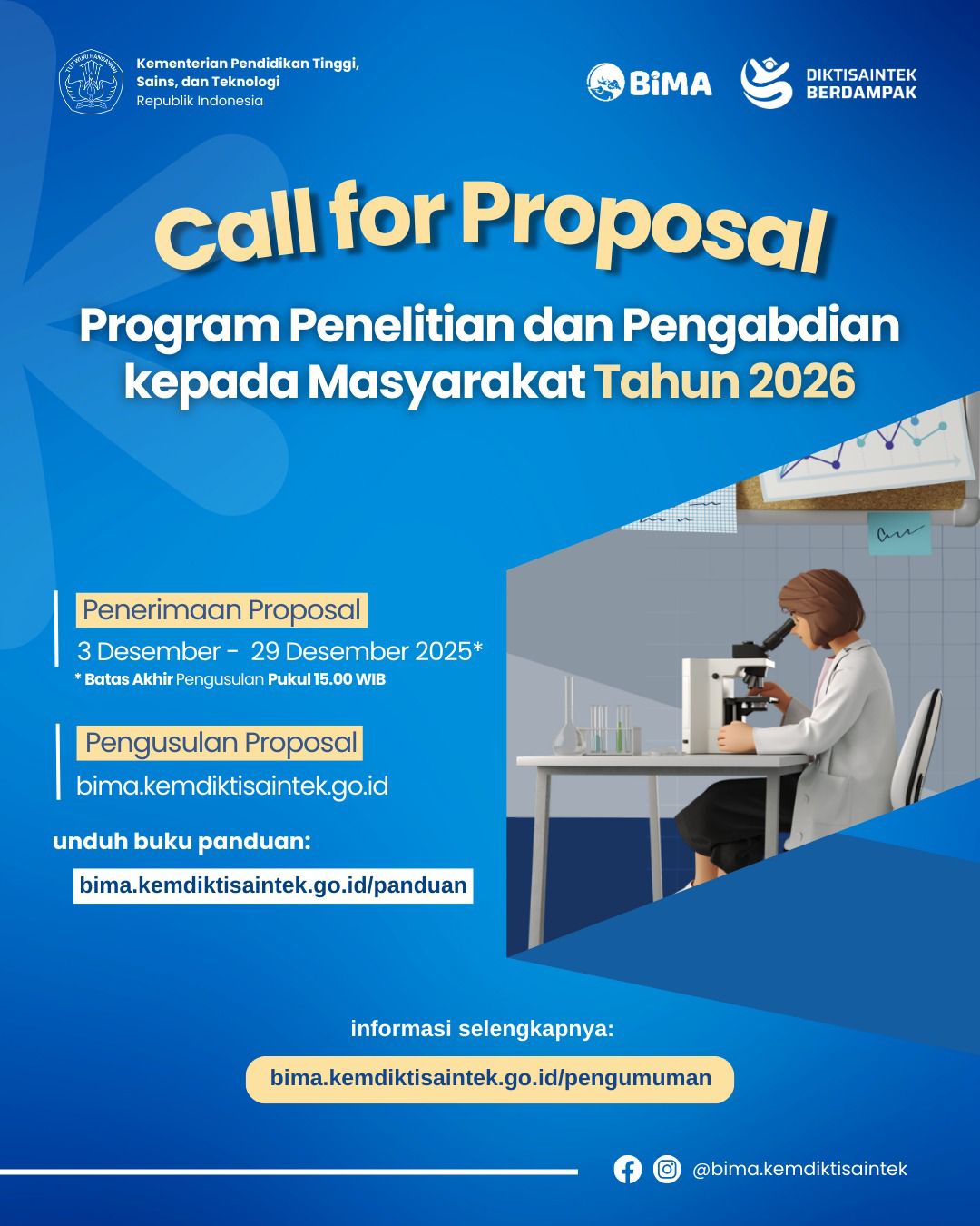 PENERIMAAN HIBAH PENELITIAN DAN PENGABDIAN 2026